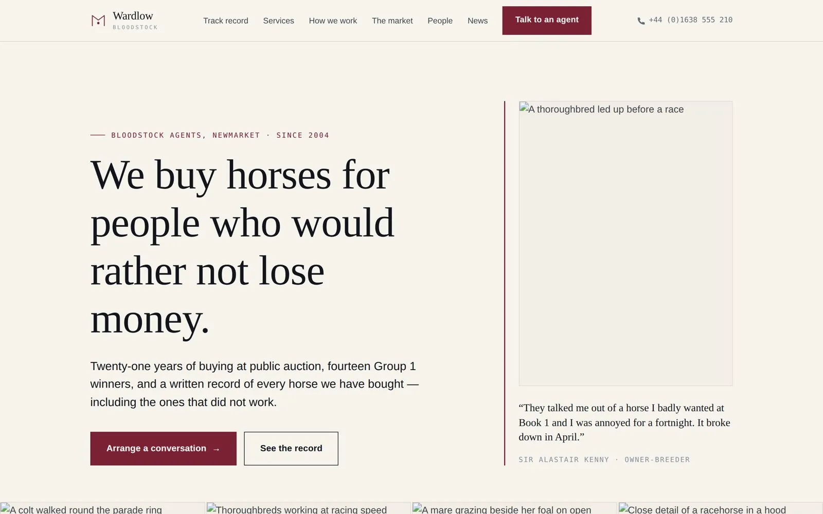 Wardlow homepage